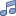 Facebook Music Note Emoticon